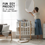 2 Set Wall Mirror Oval Aluminum Frame Bathroom 50x75cm GOLD - Home & Garden > Decor > Mirrors