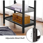 2-Tier Shoe Rack Industrial Shoe Organizer Storage Bench - Furniture > Living Room