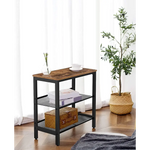 2-Tier Shoe Rack Industrial Shoe Organizer Storage Bench - Furniture > Living Room
