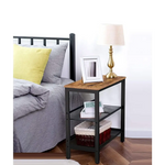2-Tier Shoe Rack Industrial Shoe Organizer Storage Bench - Furniture > Living Room