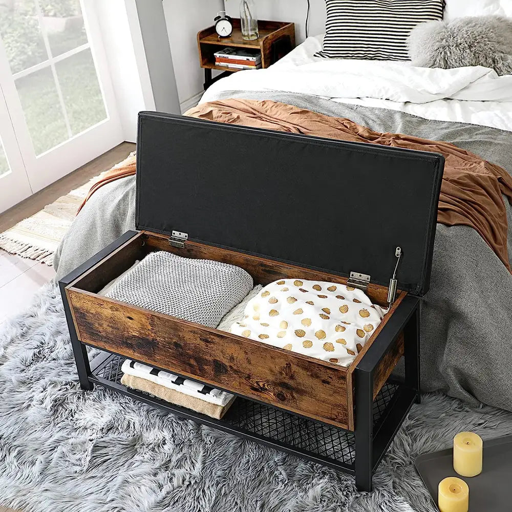 2 Tier Shoe Storage Bench - Furniture > Living Room > Shoe Storage