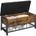 2 Tier Shoe Storage Bench - Furniture > Living Room > Shoe Storage