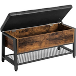 2 Tier Shoe Storage Bench - Furniture > Living Room > Shoe Storage