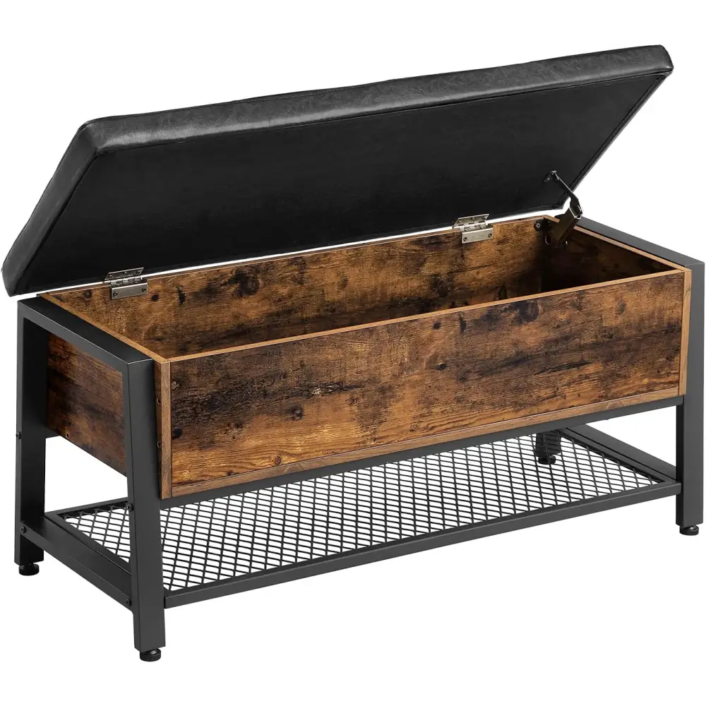 2 Tier Shoe Storage Bench - Furniture > Living Room > Shoe Storage