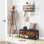 2 Tier Shoe Storage Bench - Furniture > Living Room > Shoe Storage