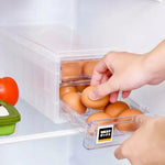 2 Tiers Double Layer 24 Grids Egg Storage Box Tray Kitchen Refrigerator Containe - Home & Garden > Storage