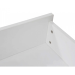 2 x Wooden Bed Frame Storage Trundle Drawers-White - Furniture > Bedroom