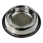 2 x XXL Stainless Steel Pet Bowl Water Bowls Portable Anti Slip Skid Feeder Dog Cat - Pet Care > Dog Supplies > Dog