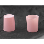 20 Pack Blush Pink Glass Votive Tealight Candle Holders House Party Cenrepiece Xmas Wedding Decor Glass Candlestick