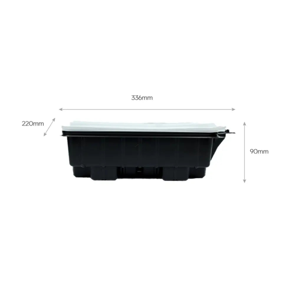20 Pack Dalat Heating Lunch Box Container 33cm Rectangle + Heating Bag - Home & Garden > Kitchenware