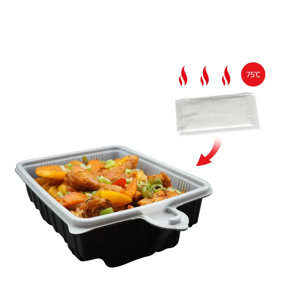 20 Pack Dalat Heating Lunch Box Container 33cm Rectangle + Heating Bag - Home & Garden > Kitchenware