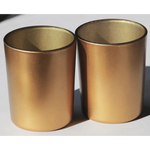 20 Pack Matt Gold Glass Votive Candle Holders Table Centreoieces Xmas Wedding Anniversary Event Recption Party Function