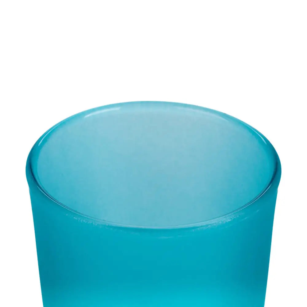 20 Pack Turquoise Frosted Glass Votive Tealight Candle Holders House Party Cenrepiece Xmas Wedding Decor Glass
