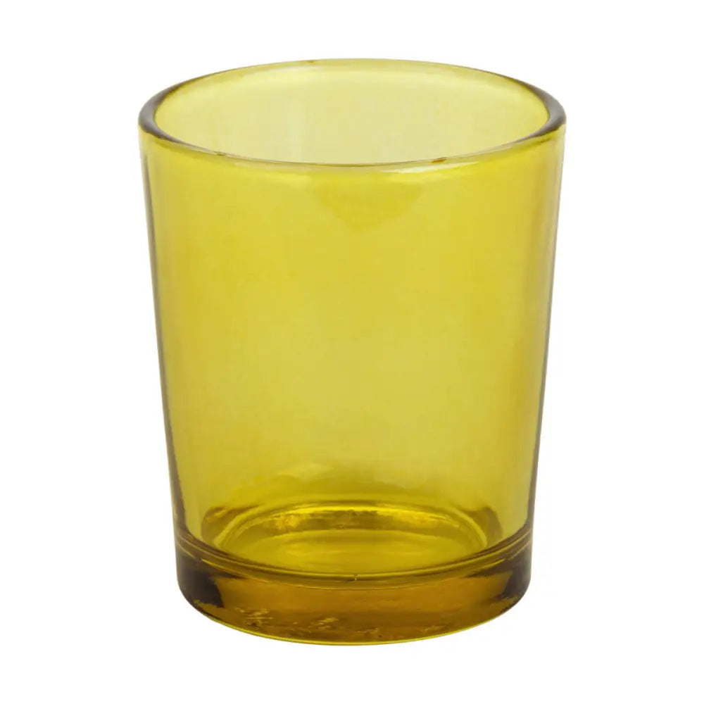 20 Pack Yellow Glass Votive Candle Holders Table Centreoieces Xmas Wedding Anniversary Event Recption Party Function