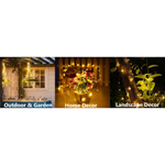 200 Waterproof LED Solar Fairy Light Outdoor with 8 Lighting Modes for Home,Garden and Decoration - Home & Garden >