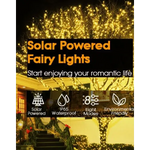 200 Waterproof LED Solar Fairy Light Outdoor with 8 Lighting Modes for Home,Garden and Decoration - Home & Garden >