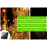 200 Waterproof LED Solar Fairy Light Outdoor with 8 Lighting Modes for Home,Garden and Decoration - Home & Garden >