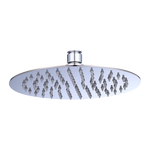 200mm Shower Head Round 304SS Polished Chrome Finish - Furniture > Bathroom