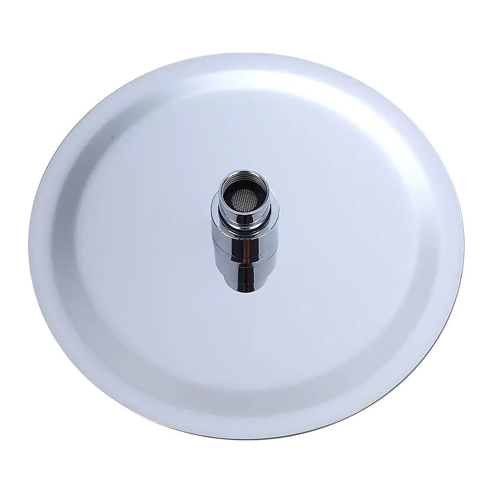 200mm Shower Head Round 304SS Polished Chrome Finish - Furniture > Bathroom