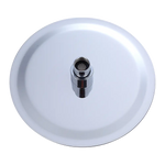 200mm Shower Head Round 304SS Polished Chrome Finish - Furniture > Bathroom