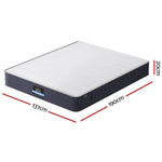20cm Giselle Mattress Double Bed Pocket Spring Mattresses - Furniture > Mattresses > Double Mattress
