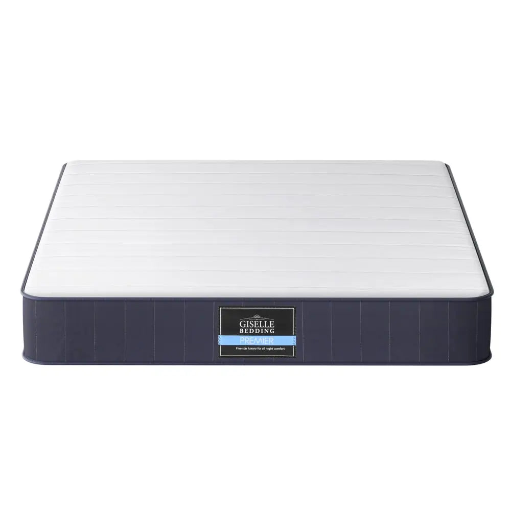 20cm Giselle Mattress Queen Bed Pocket Spring Mattresses - Furniture > Mattresses > Queen Mattress