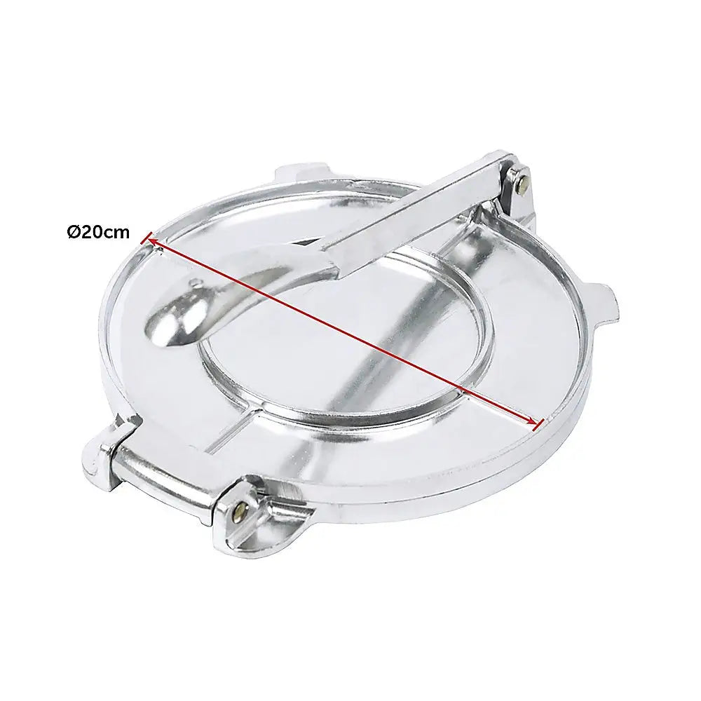 20cm Premium Tortilla Press Flat Bread Maker Taco Roti Chapati Health Food Pastry - Home & Garden > Kitchenware