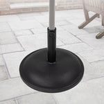 20kg Patio Sun Umbrella Base Durable Parasol Garden Stand Cement Round - Home & Garden > Shading