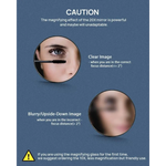 20X Magnifying Mirror and Eyebrow Tweezers Kit for Travel - Health & Beauty > Makeup > Makeup Mirrors