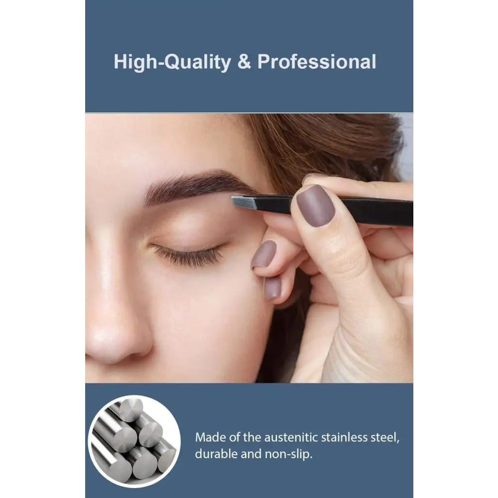 20X Magnifying Mirror and Eyebrow Tweezers Kit for Travel - Health & Beauty > Makeup > Makeup Mirrors