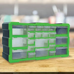 22 Multi Drawer Parts Storage Cabinet Unit Organiser Home Garage Tool Box - Furniture > Office