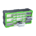 22 Multi Drawer Parts Storage Cabinet Unit Organiser Home Garage Tool Box - Furniture > Office