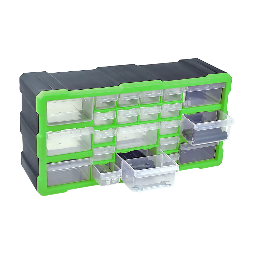 22 Multi Drawer Parts Storage Cabinet Unit Organiser Home Garage Tool Box - Furniture > Office