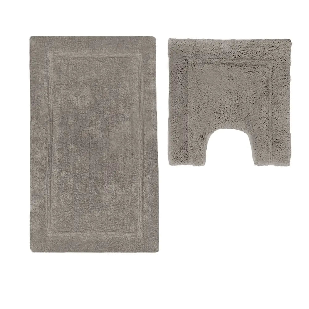 2200GSM 2 Pce Axel 100% Cotton Bath Mat Set - Latte - Home & Garden > Bathroom Accessories > Bath Mats & Rugs