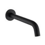 220mm Bath Spout in Matte Black Finish - Furniture > Bathroom > Bathtubs