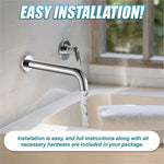 220mm Bath Spout in Polished Chrome Finish - Furniture > Bathroom > Bathtubs