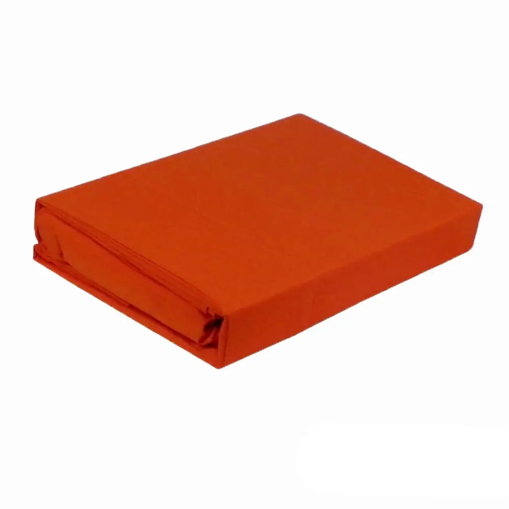 225TC Paris Romance Sheet Set Orange KING SINGLE - Home & Garden > Bedding