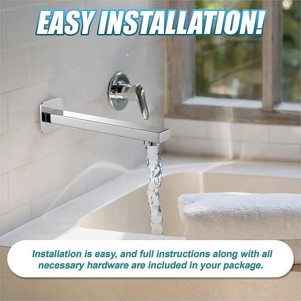228mm Bath Spout Polished Chrome Finish - Furniture > Bathroom > Bathtubs