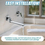 240mm Brass Bath Safety Spout Swivel - Furniture > Bathroom > Bathtubs