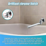 240mm Brass Bath Safety Spout Swivel - Furniture > Bathroom > Bathtubs