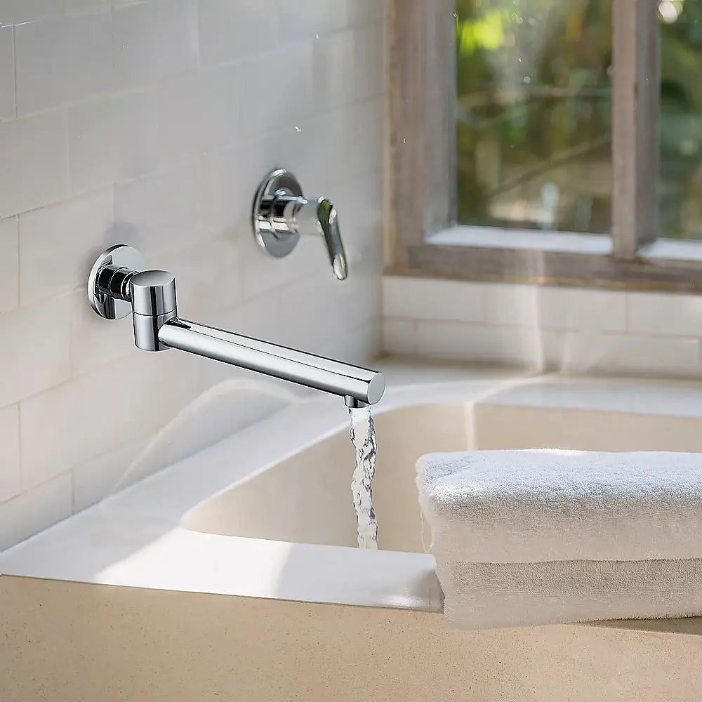 240mm Brass Bath Safety Spout Swivel - Furniture > Bathroom > Bathtubs