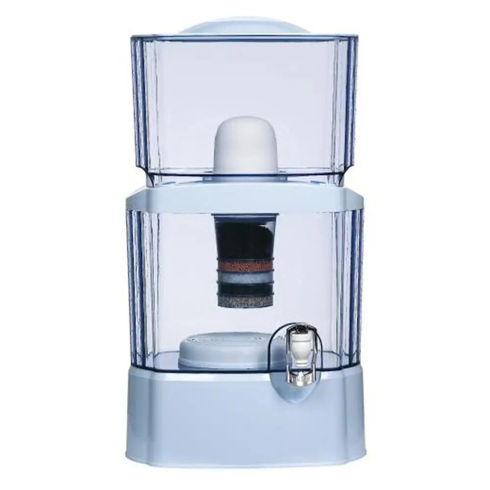 24L Benchtop 8 Stage Water Filter - Ceramic Carbon Mineral Stone Silica Purifier - Appliances > Kitchen Appliances