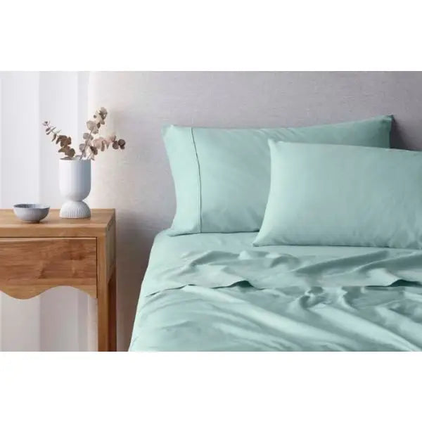 2500Tc Cotton Rich Mint Sheet Set by Accessorize Queen - Home & Garden > Bedding > Bed Sheets