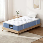 25cm Giselle Mattress Single Bed Pocket Spring Mattresses - Furniture > Mattresses > Single Mattress