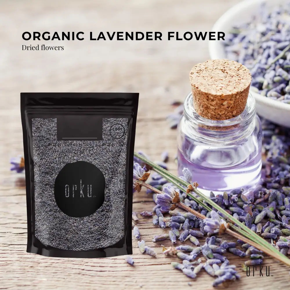 25g Organic Lavender Flower - Dried Fragrant Lavendula Angustifolia - Home & Garden > Decor