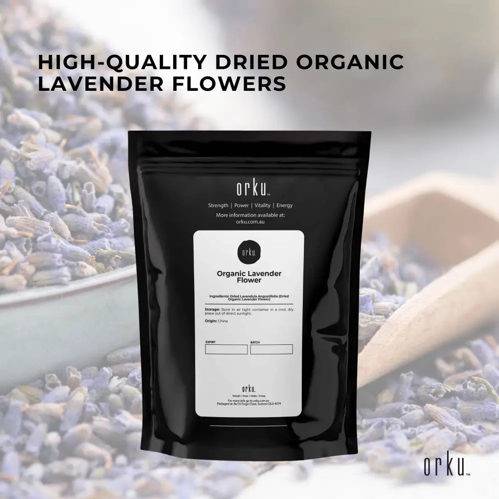 25g Organic Lavender Flower - Dried Fragrant Lavendula Angustifolia - Home & Garden > Decor