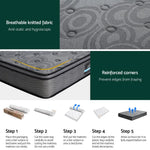 26cm Mattress Bed Giselle Queen - Furniture > Mattresses > Queen Mattress