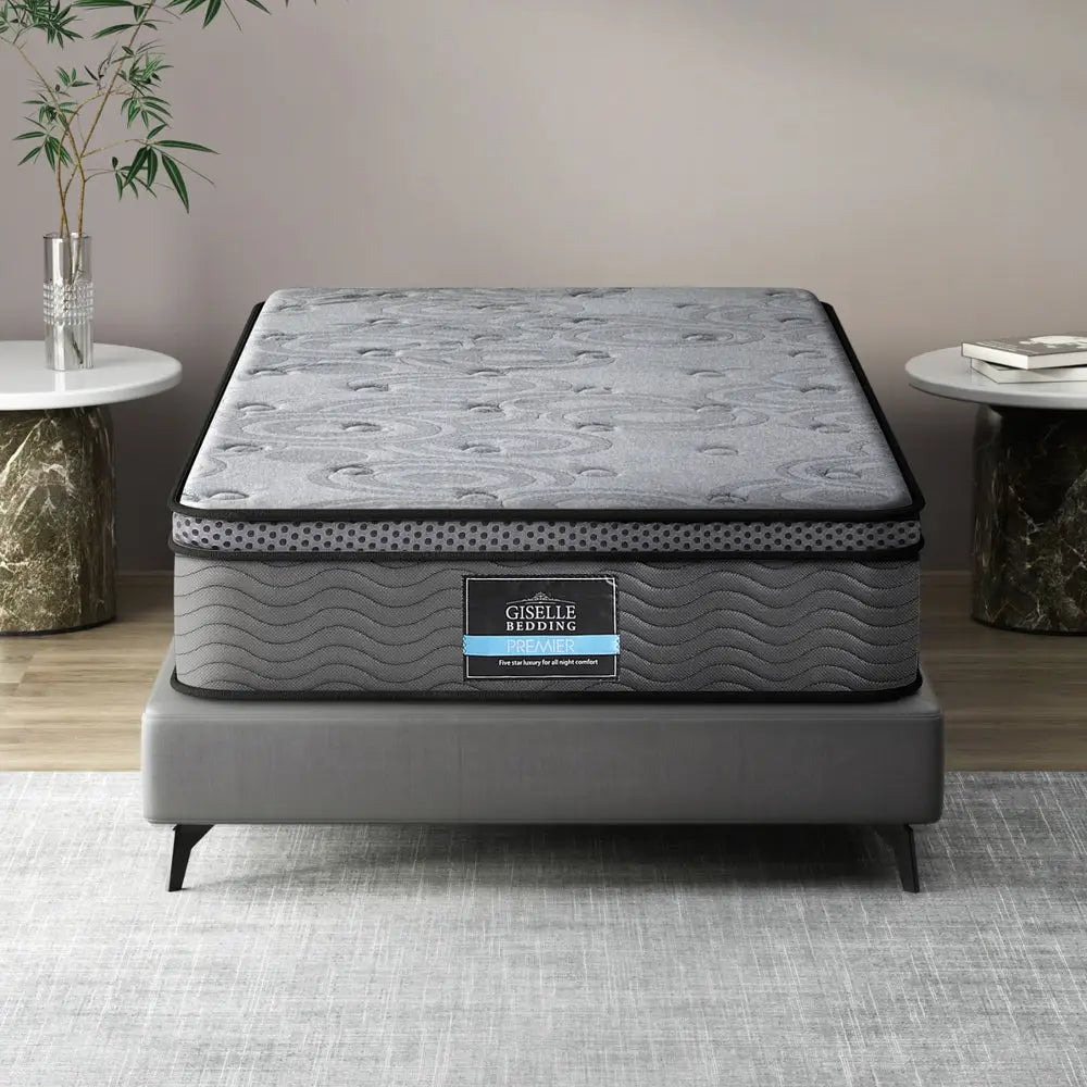 26cm Mattress Bed Giselle Single - Furniture > Mattresses > Single Mattress