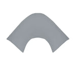 280TC Polyester Cotton V Shape Pillowcase Grey - Home & Garden > Bedding