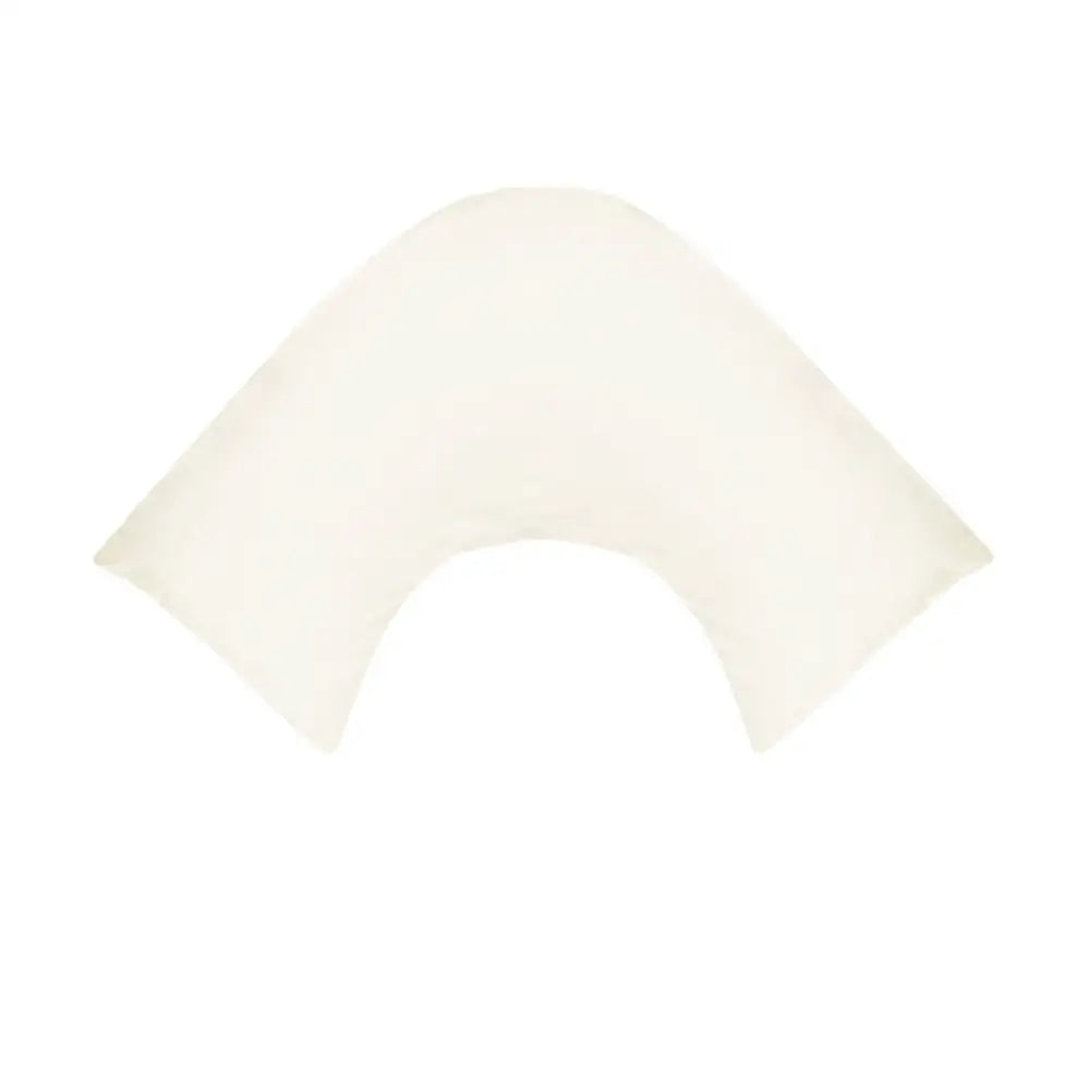 280TC Polyester Cotton V Shape Pillowcase Ivory - Home & Garden > Bedding